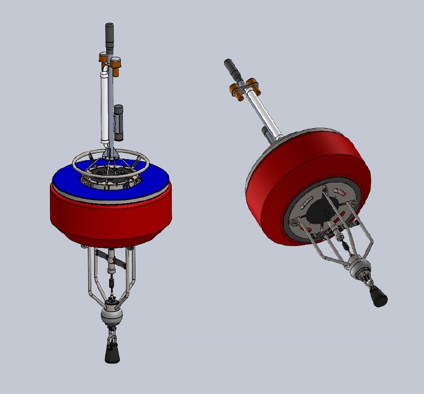 CTD採水の光景写真