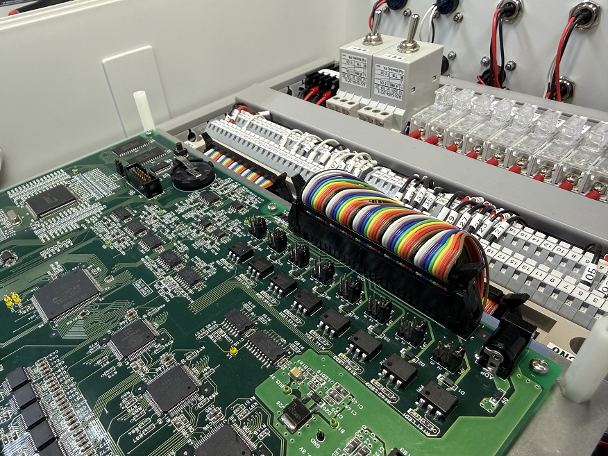 CTD採水の光景写真