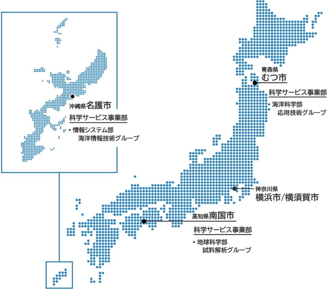 事業所の所在地