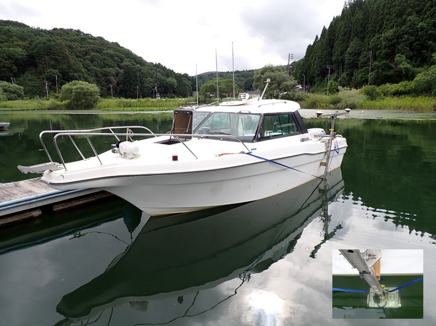 CTD採水の光景写真