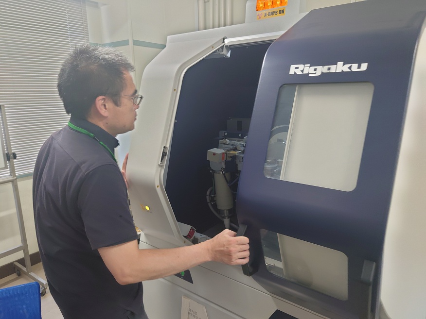 CTD採水の光景写真