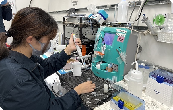 海底地盤・底質調査写真