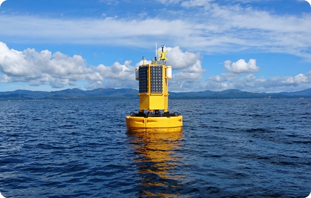 風況・海象モニタリング写真