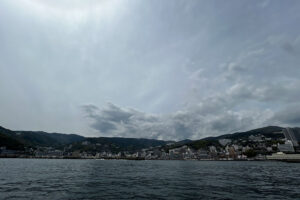 熱海沖でのマルチビーム音響測深調査